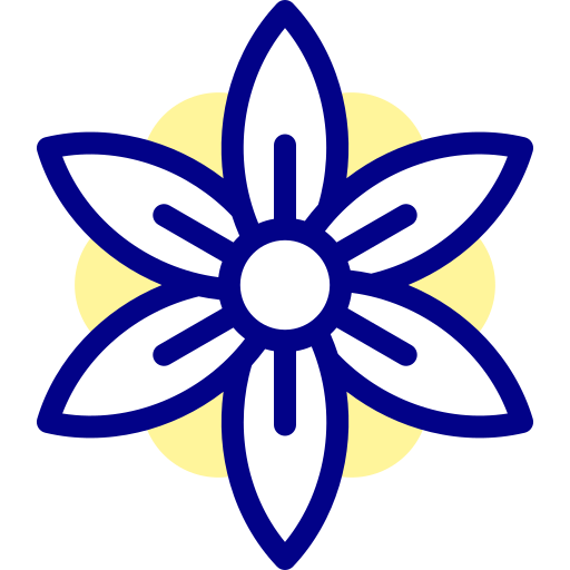 アネモネ Detailed Mixed Lineal color icon