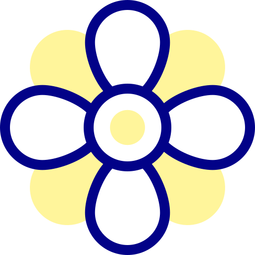 제비꽃 Detailed Mixed Lineal color icon