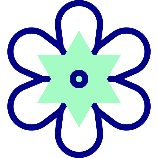 フリージア Detailed Mixed Lineal color icon