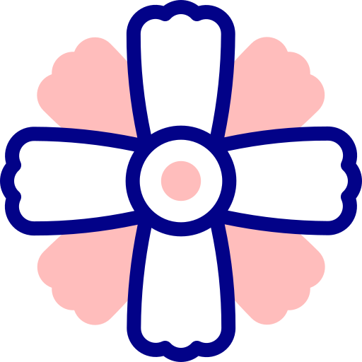 코스모스 Detailed Mixed Lineal color icon
