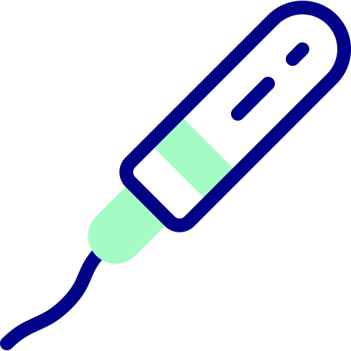 tampon Detailed Mixed Lineal color icon