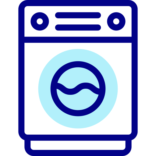 洗濯機 Detailed Mixed Lineal color icon