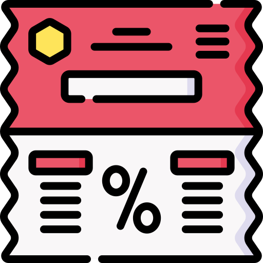 coupon Special Lineal color icon