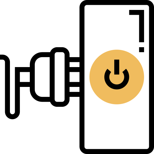 Plug Meticulous Yellow shadow icon