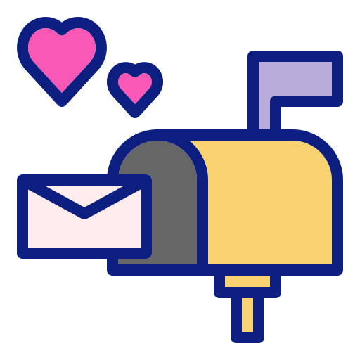 Mailbox Generic Outline Color icon