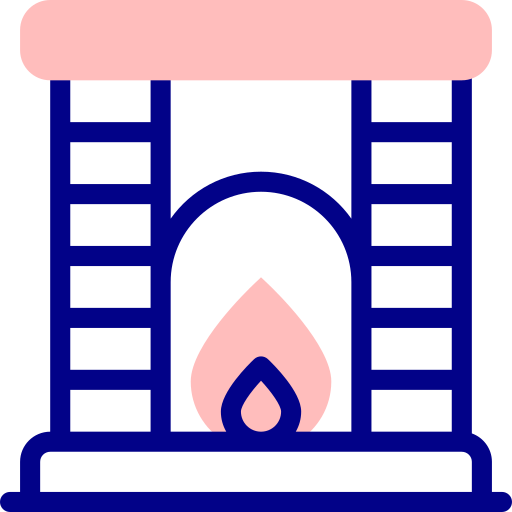 Chimney Detailed Mixed Lineal color icon