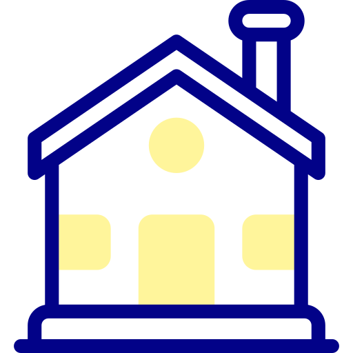 Home Detailed Mixed Lineal color icon