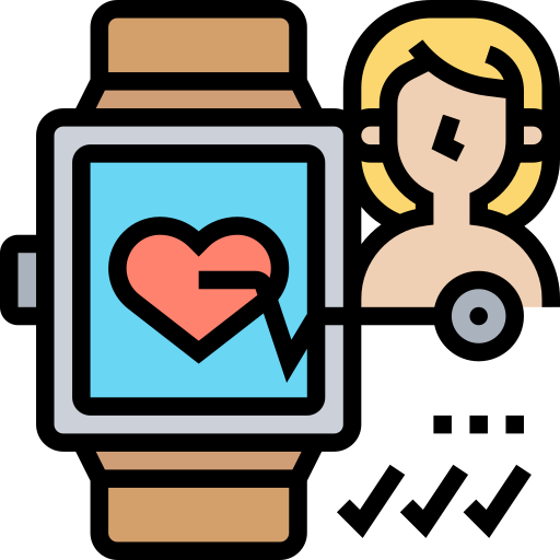smartwatch Meticulous Lineal Color icon