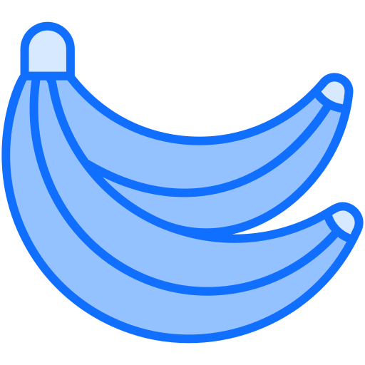 banane Generic Blue Icône