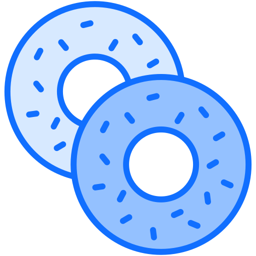 ベーグル Generic Blue icon