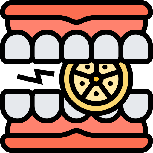 Зубы Meticulous Lineal Color иконка