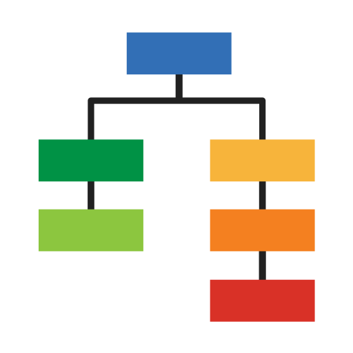 arbre de décision Generic Flat Icône