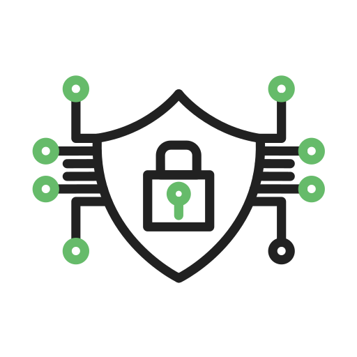 Cyber security Generic Outline Color icon