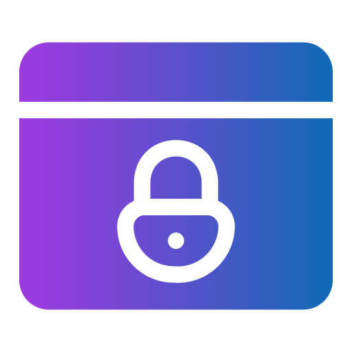 seguridad Generic Flat Gradient icono