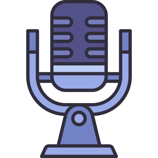 podcast Generic Outline Color icoon