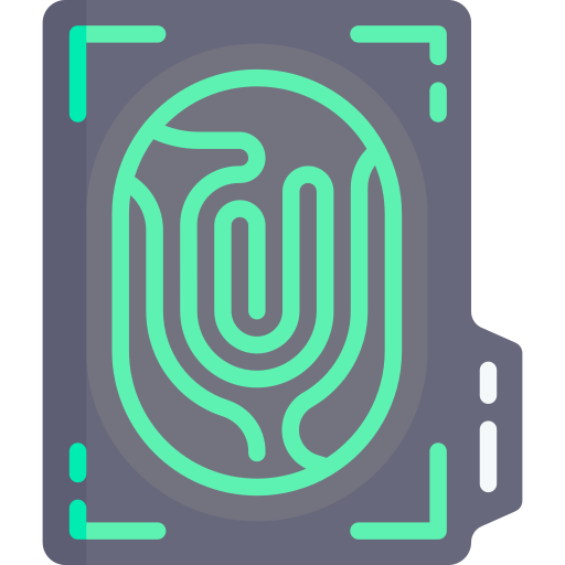 Biometric Special Flat icon