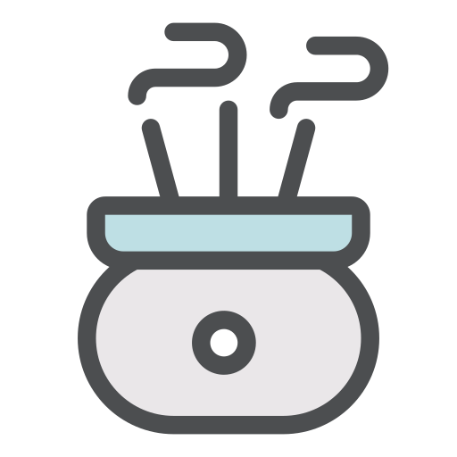 Incense burner Generic Outline Color icon