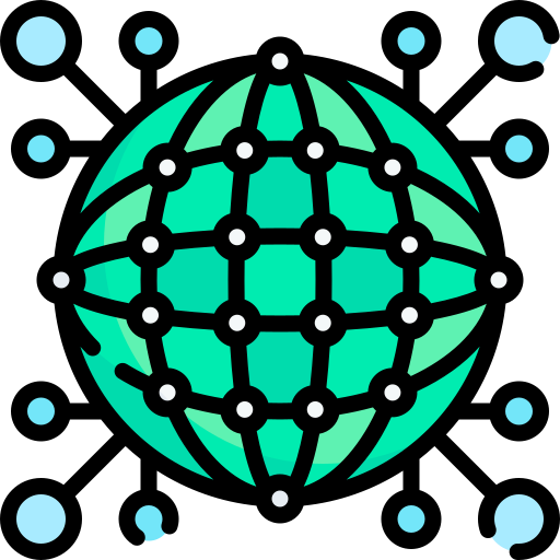 Cyberspace Special Lineal color icon