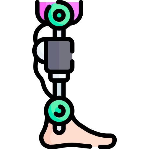 로봇 다리 Special Lineal color icon