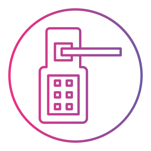 türschnalle Generic Gradient icon