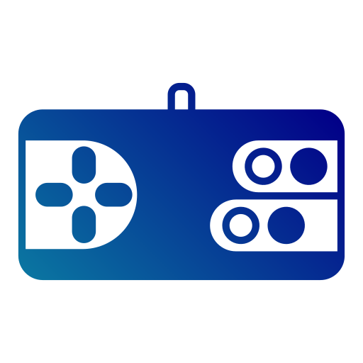 ゲームパッド Generic Flat Gradient icon