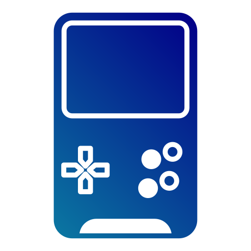 gioco portatile Generic Flat Gradient icona