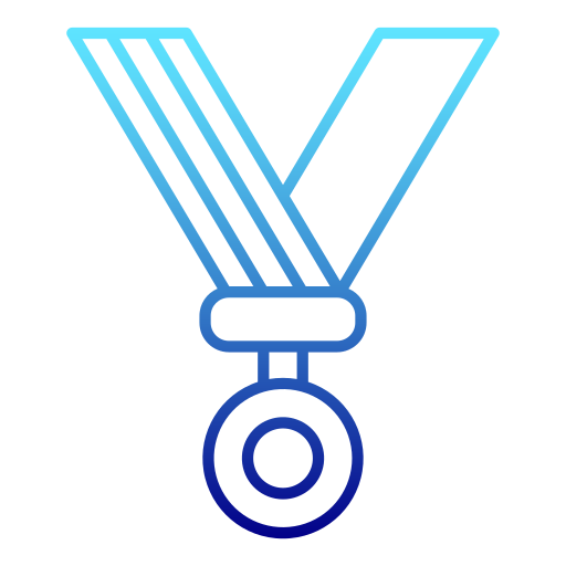 médaille Generic Gradient Icône