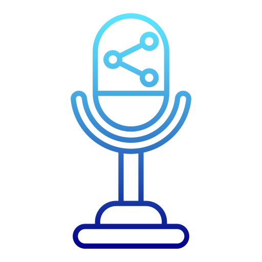 mikrofon Generic Gradient icon