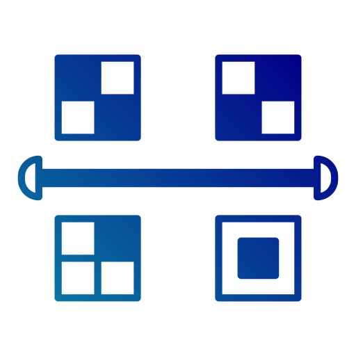 escaneo de código de barras Generic Flat Gradient icono