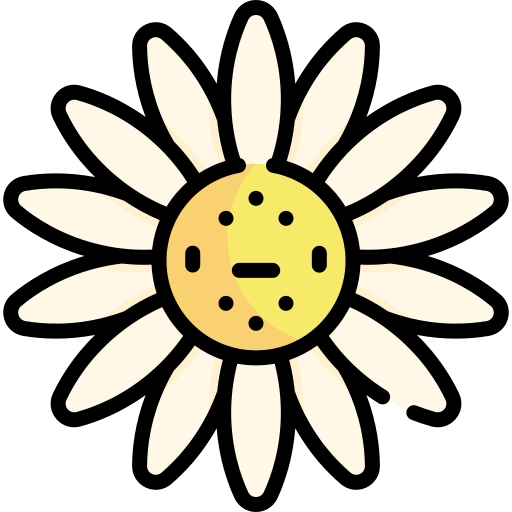 Daisy Kawaii Lineal color icon