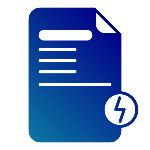 Document Generic Flat Gradient icon