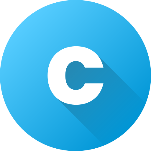 litera c Generic Circular ikona
