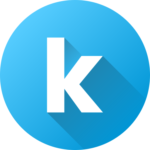 Letter k Generic Circular icon