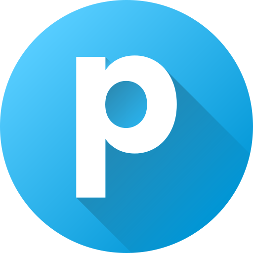 Letter p Generic Circular icon