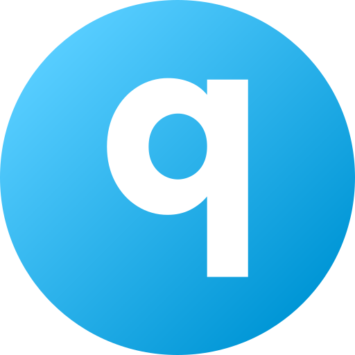 Letter q Generic Flat Gradient icon