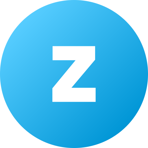 buchstabe z Generic Flat Gradient icon