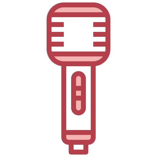microfone Surang Red Ícone