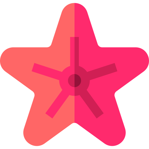 морская звезда Basic Straight Flat иконка