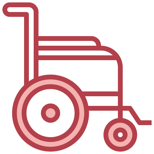 silla de ruedas Surang Red icono