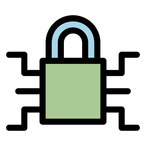 Secure Generic Outline Color icon