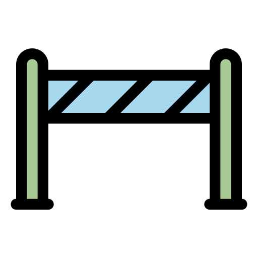 Barrier Generic Outline Color icon