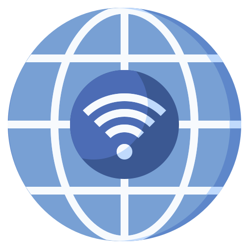 réseau mondial Surang Flat Icône