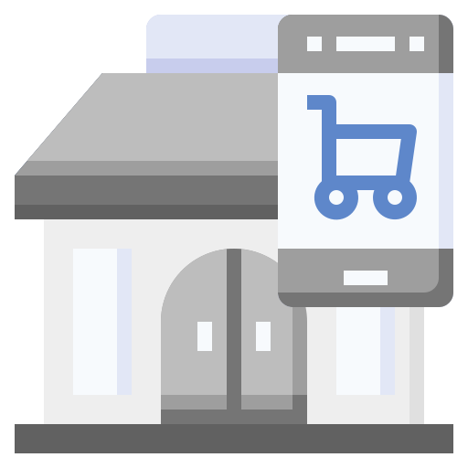온라인 쇼핑 Surang Flat icon