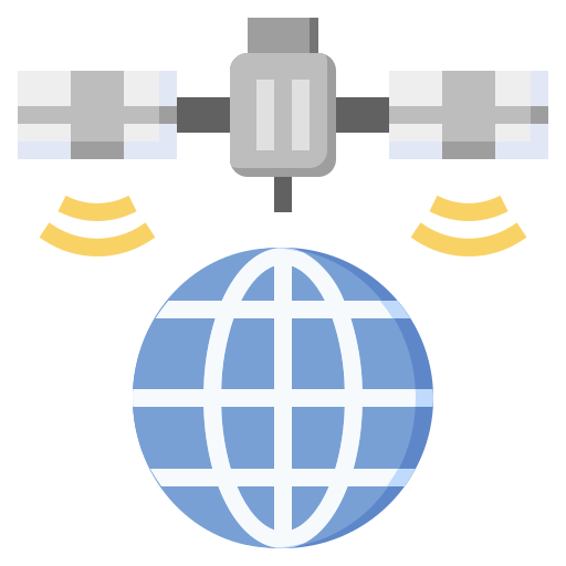 衛星 Surang Flat icon