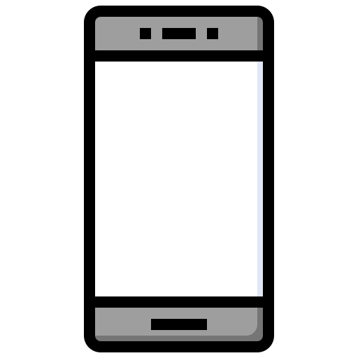 teléfono inteligente Surang Lineal Color icono