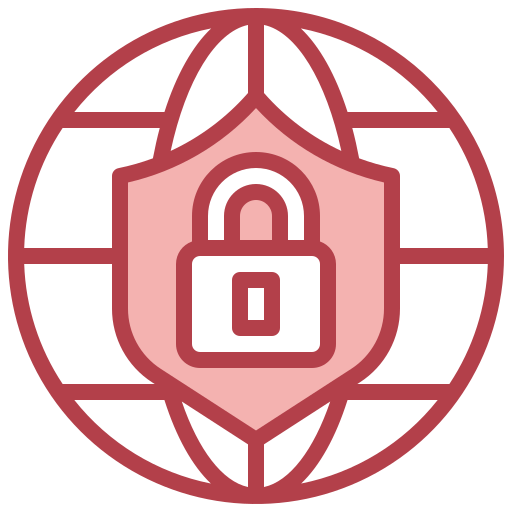 la seguridad cibernética Surang Red icono