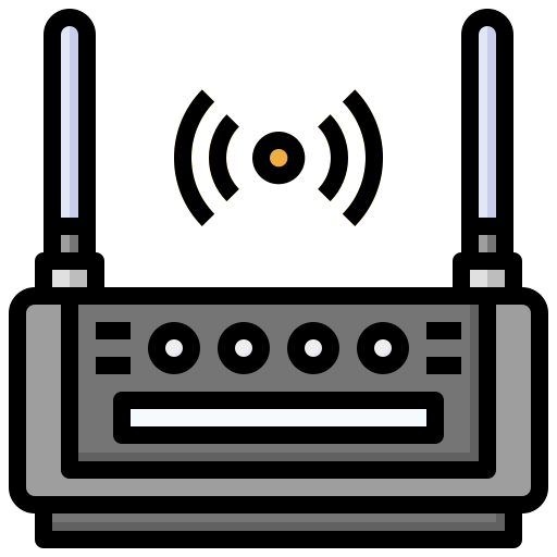 router de wifi Surang Lineal Color icono