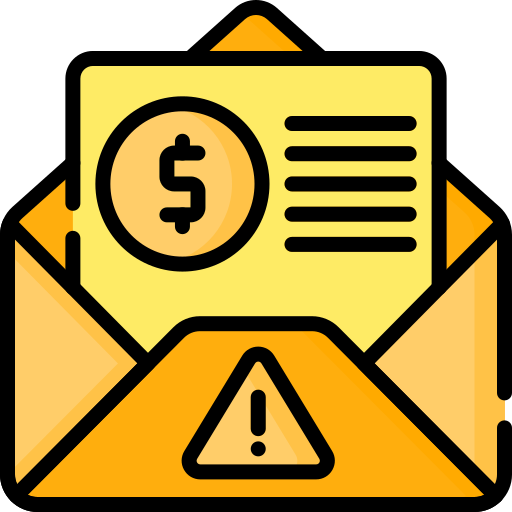 Spam alert Generic Outline Color icon