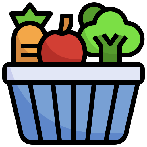 Vegetarian Surang Lineal Color icon