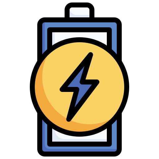 Заряд батареи Surang Lineal Color иконка
